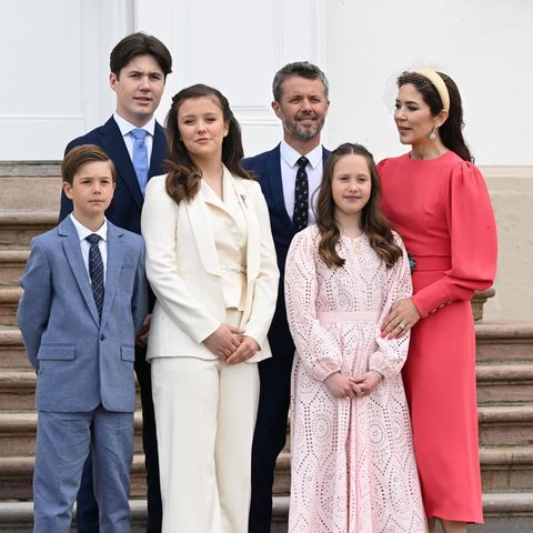 Prinz Frederik, Prinzessin Mary, Prinz Vincent, Prinz Christian, Prinzessin Isabella, Prinzessin Josephine