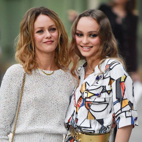 Vanessa Paradis und Lily-Rose Depp.