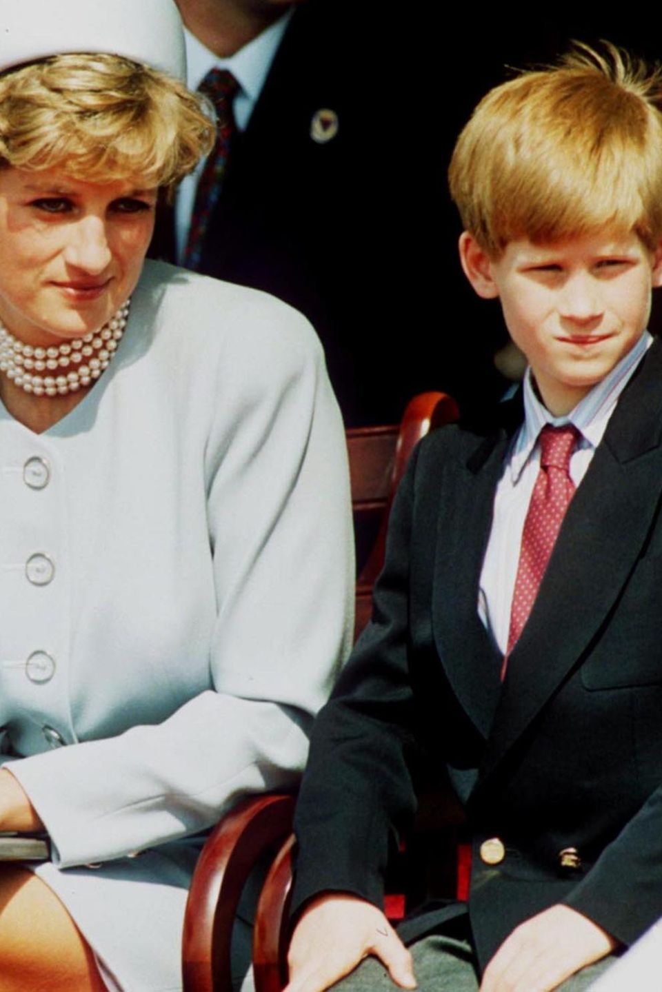 Prinzessin Diana (†) und Prinz Harry