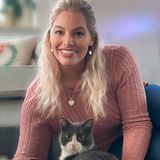 Cat Content: Angelina Kirsch mit Katze