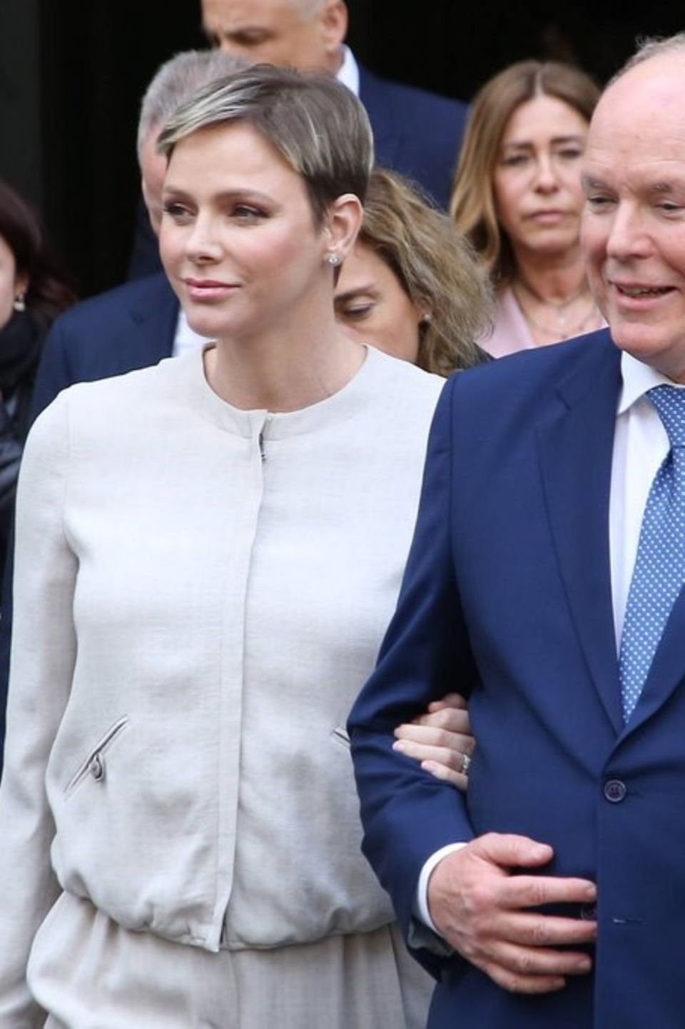 Charlène von Monaco und Fürst Albert II. sind aktuell in Florenz.