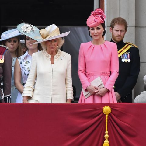 Prinz Harry mit der Royal Family