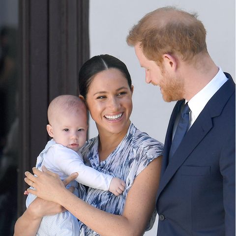 Herzogin Meghan und Prinz Harry mit Sohn Archie im Jahr 2019