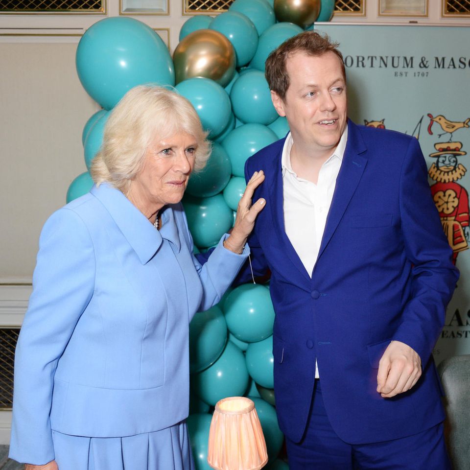 Konigin Camilla and Tom Parker Bowles