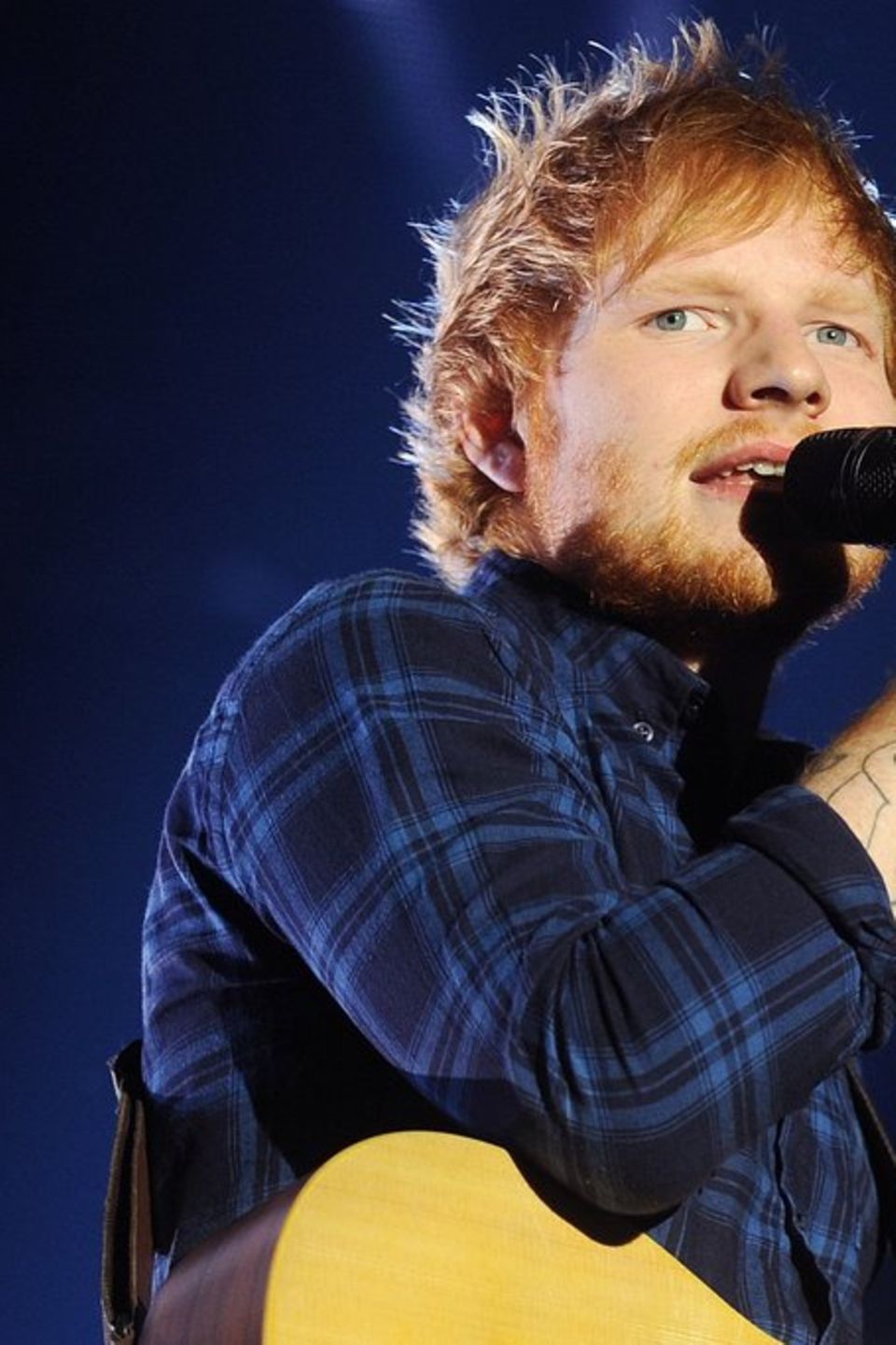 Musiker Ed Sheeran gewann für seinen Song "Thinking Out Loud" aus dem Jahr 2014 einen Grammy.