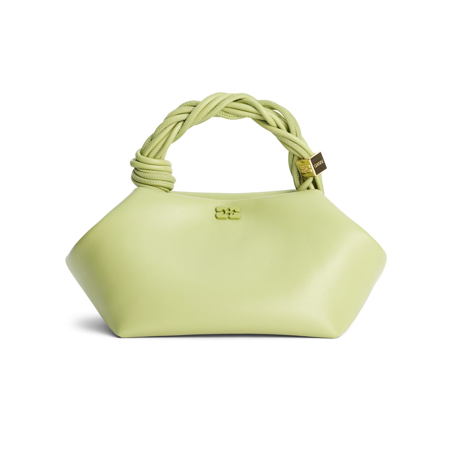 Die Ganni Bou Bag kombiniert zwei Faktoren: Nachhaltigkeit und ganz hohes Trend-Potenzial. Die Bou Bag ist durch ihre Schlichtheit vielfältig einsetzbar und ist beim Dinner Date, sowie im Business Meeting das schönste Accesssoire am Tisch. Doch nicht nur das Design macht die Tasche zu einem absoluten Must-have: Sie wird aus einer Leder-Alternative gefertigt, die aus Kakteen- und Orangenschalen besteht. Durch das Zusammenspiel von dem alternativen Leder Ohoskin und einem geringeren Plastik-Anteil ist die CO₂-Bilanz deutlich besser als bei herkömmlichem Leder. Über Ganni.com, ca. 345 Euro.