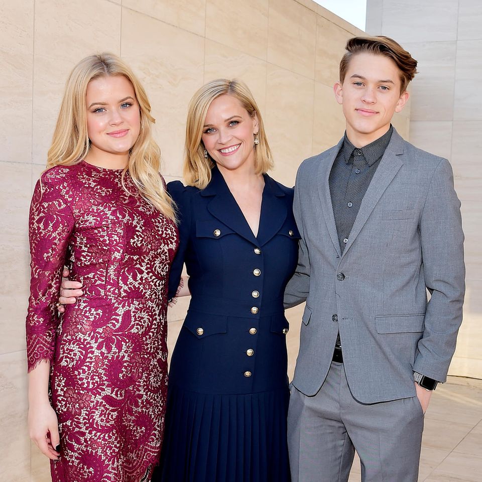 Reese Witherspoon mit ihren Kindern Ava und Deacon Phillippe