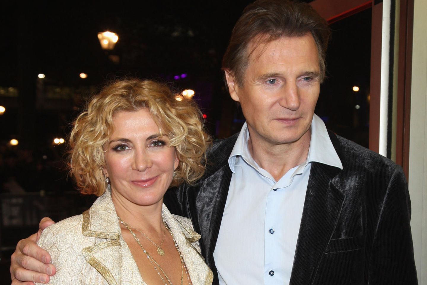 Natasha Richardson (†) und Liam Neeson