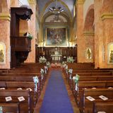 Luxemburg-Hochzeit: Kirche innen