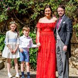 Luxemburg-Hochzeit:  Prinz Felix, Prinzessin Claire, Prinzessin Amalia und Prinz Liam