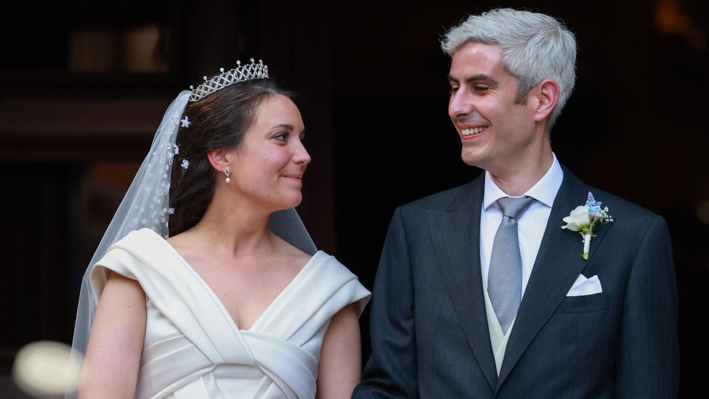 Alexandra von Luxemburg Hochzeit im Luxuskleid GALA.de