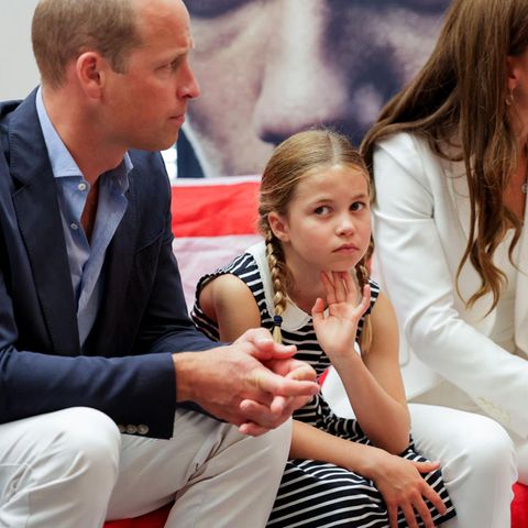 Prinz William, Prinzessin Charlotte und Catherine, Princess of Wales