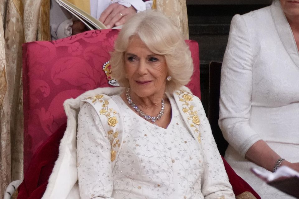Königin Camilla am 6. Mai 2023.