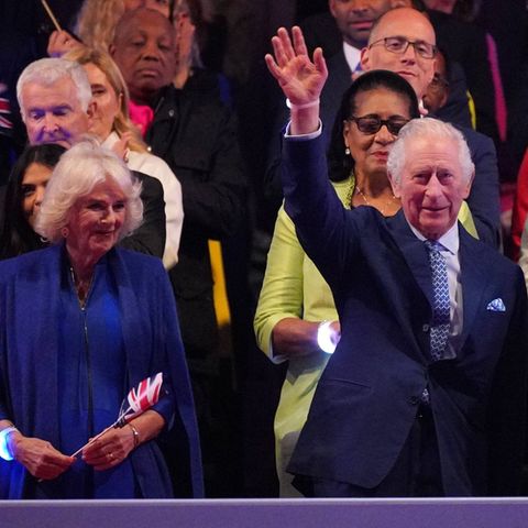 Queen Camilla und König Charles III. bei dem feierlichen Krönungskonzert.