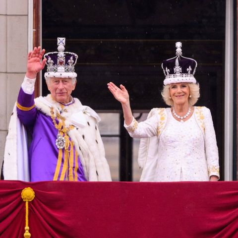 Das Königspaar wird in Großbritannien drei Tage lang gefeiert. Zum Abschluss am 8. Mai beteiligen sich Millionen Menschen an s