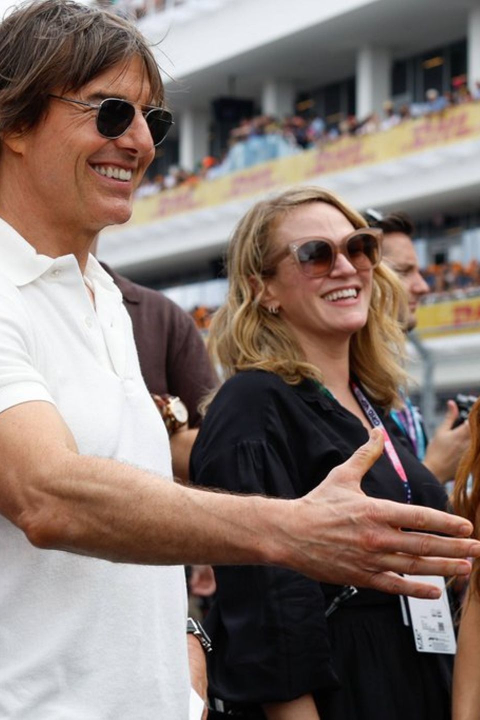 Tom Cruise traf in Miami auf Shakira.