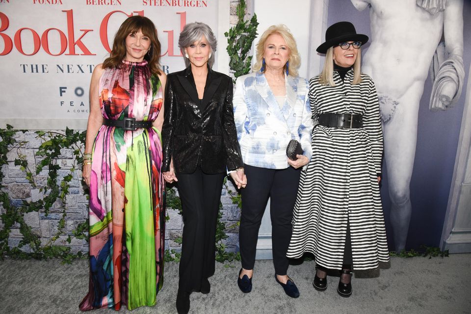 Neben Jane Fonda nahmen auch Mary Steenburgen, Candice Bergen and Diane Keaton an der Premiere des "Book Club: The Next Chapter"