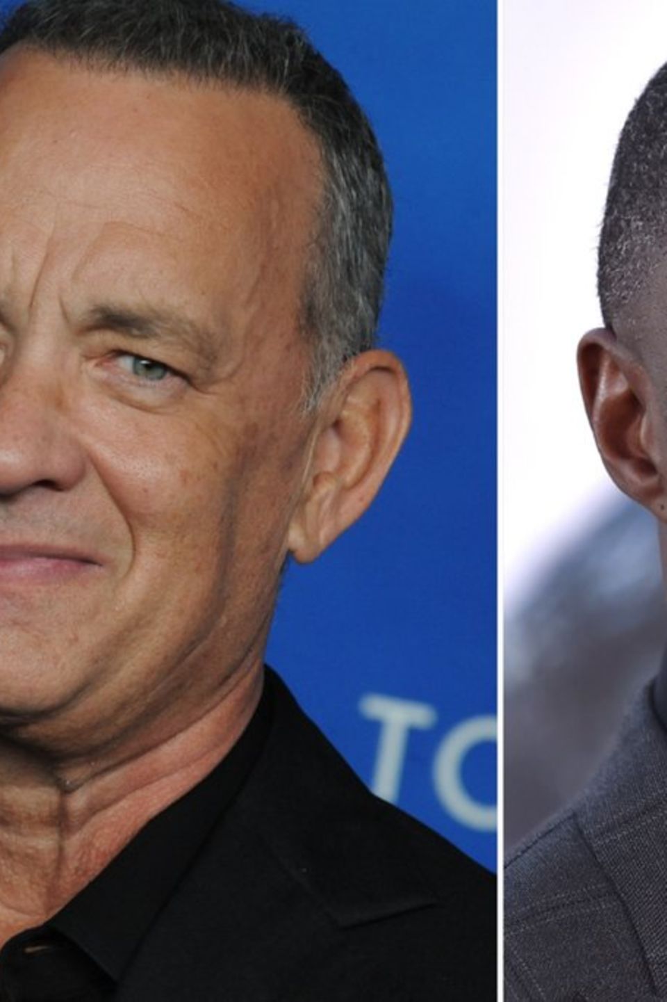 Tom Hanks (l.) will Idris Elba als James Bond.