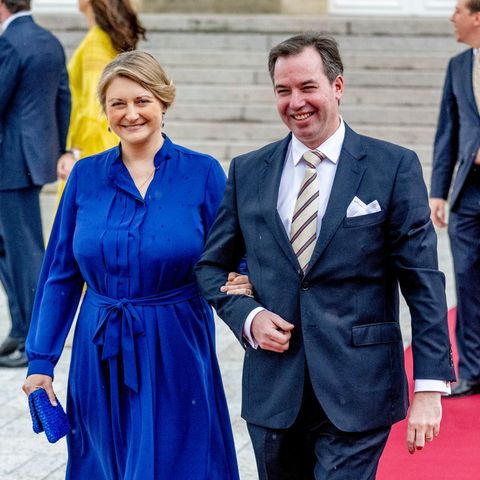 Erbgrossherzogin Stéphanie und Erbgrossherzog Guillaume von Luxemburg