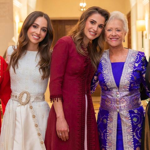 Prinzessin Iman, Königin Rania und Prinzessin Muna