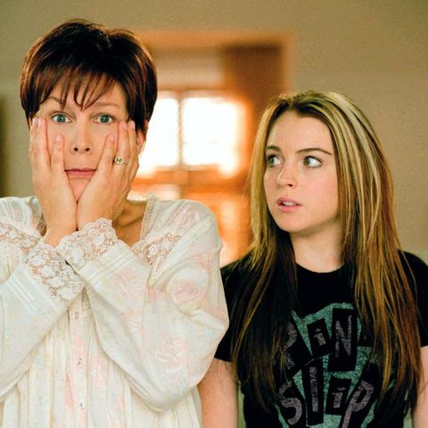 Lindsay Lohan und Jamie Lee Curtis in "Freaky Friday - Ein voll verrückter Freitag".