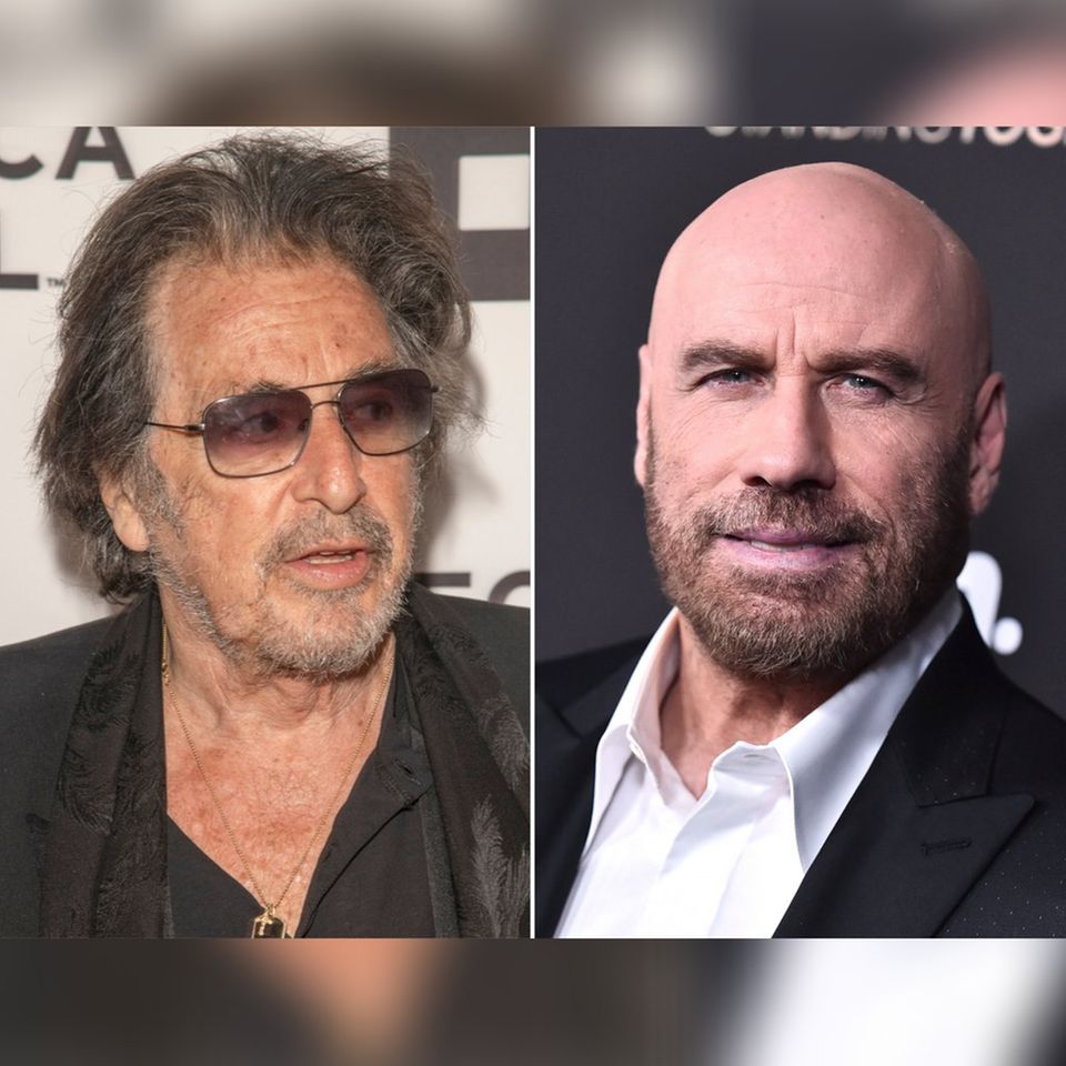 Al Pacino (l.) und John Travolta gehören zum Star-Cast von "Assassination".