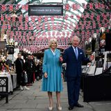 Weiter geht es für das britische Königspaar zum Covent Garden Market in London. 