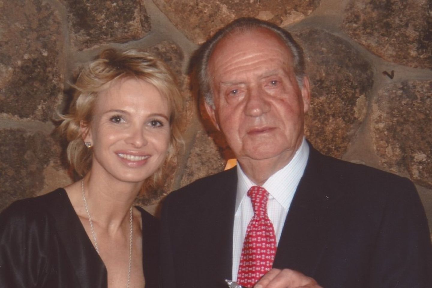 Juan Carlos mit seiner Geliebten Corinna zu Sayn-Wittgenstein.