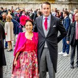 Auch Prinz Viktor von Isenburg und Ehefrau Jungeun Anès Lee feiern heute mit dem Brautpaar in München. 