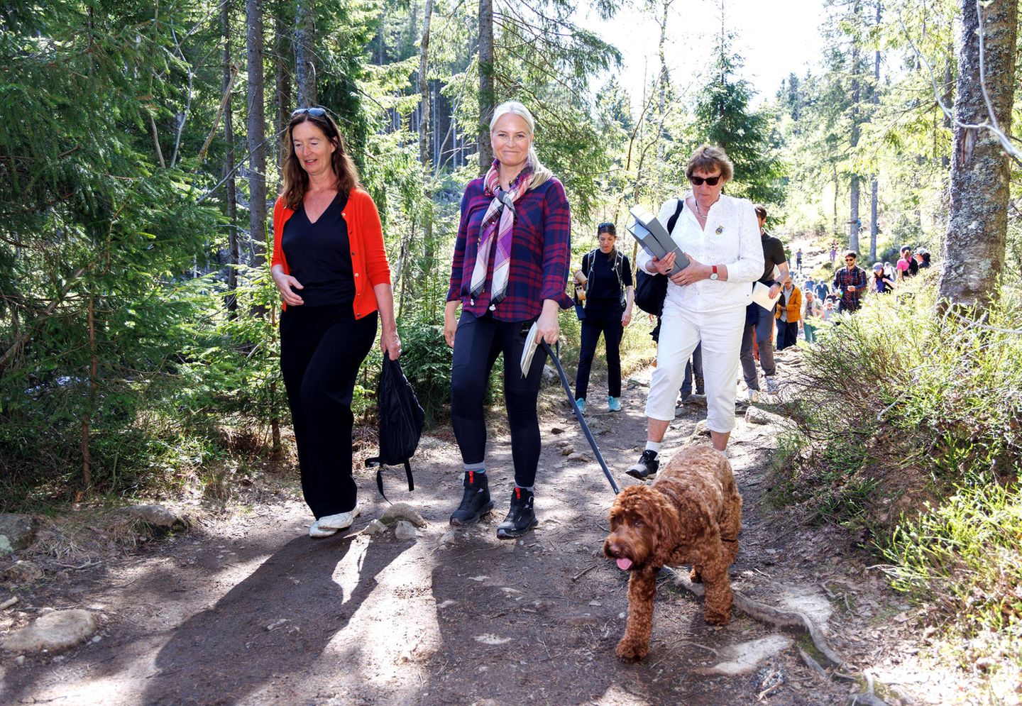 Norwegen Royals: Prinzessin Mette-Marit mit Hund