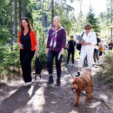 Norwegen Royals: Prinzessin Mette-Marit mit Hund