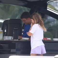 Familie Bündchen-Brady: Tom Brady mit Tochter Vivian