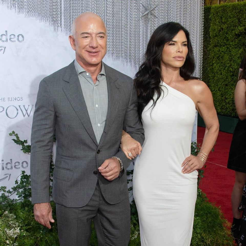 Sollen sich verlobt haben: Jeff Bezos und Lauren Sánchez.