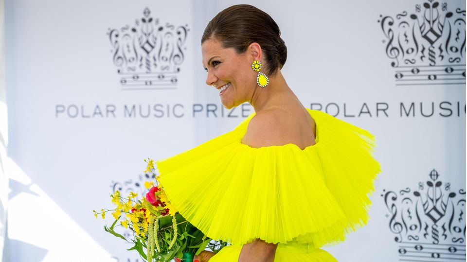 Prinzessin Victoria bei der Verleihung des Polar Music Prize 2023 im Grand Hotel in Stockholm