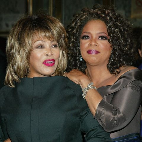 Tina Turner (†) und Oprah Winfrey