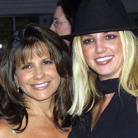 Lynne und Britney Spears 2002 in Hollywood.