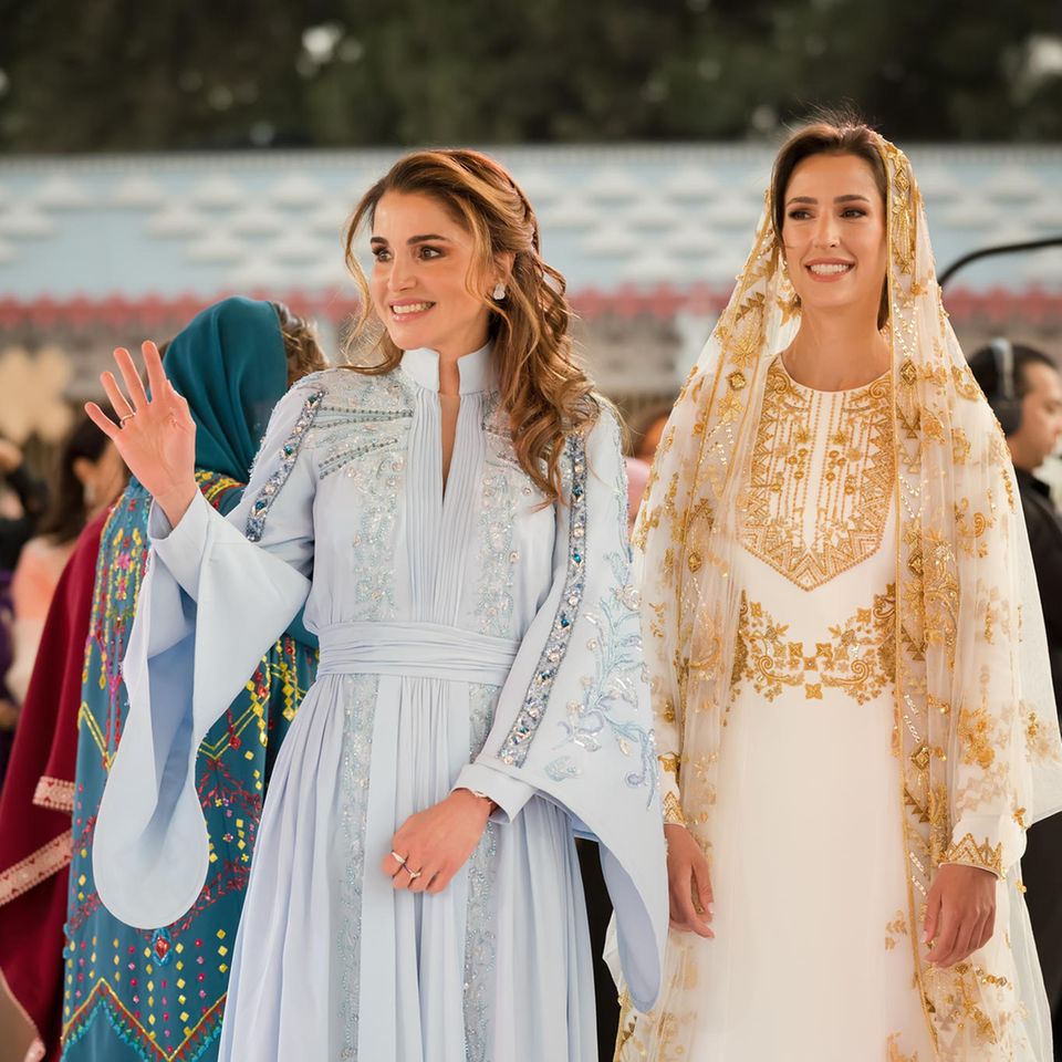 Königin Rania und Rajwa Al-Saif