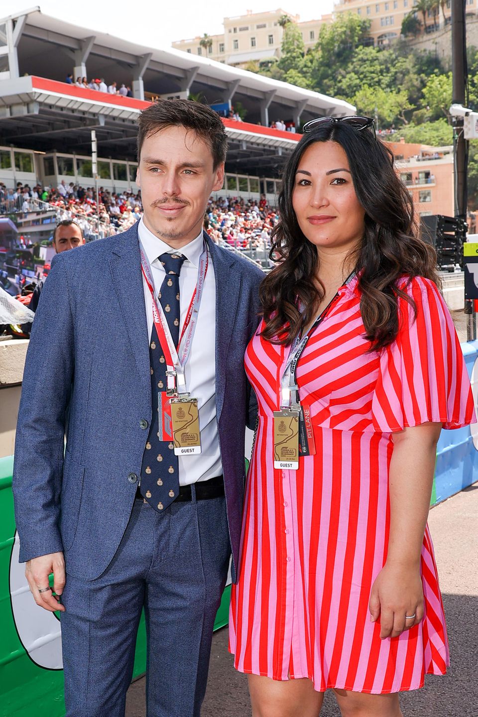 Monacos Fürstenfamilie Besuch beim Großen Preis von Monaco GALA.de