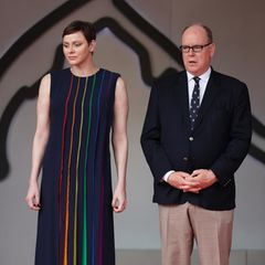 Großer Preis von Monaco: Fürstin Charlène, Fürst Albert