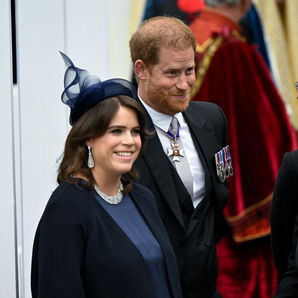 Prinzessin Eugenie, Prinz Harry und Jack Brooksbank