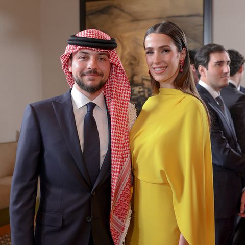 Prinz Hussein und Rajwa Al Saif