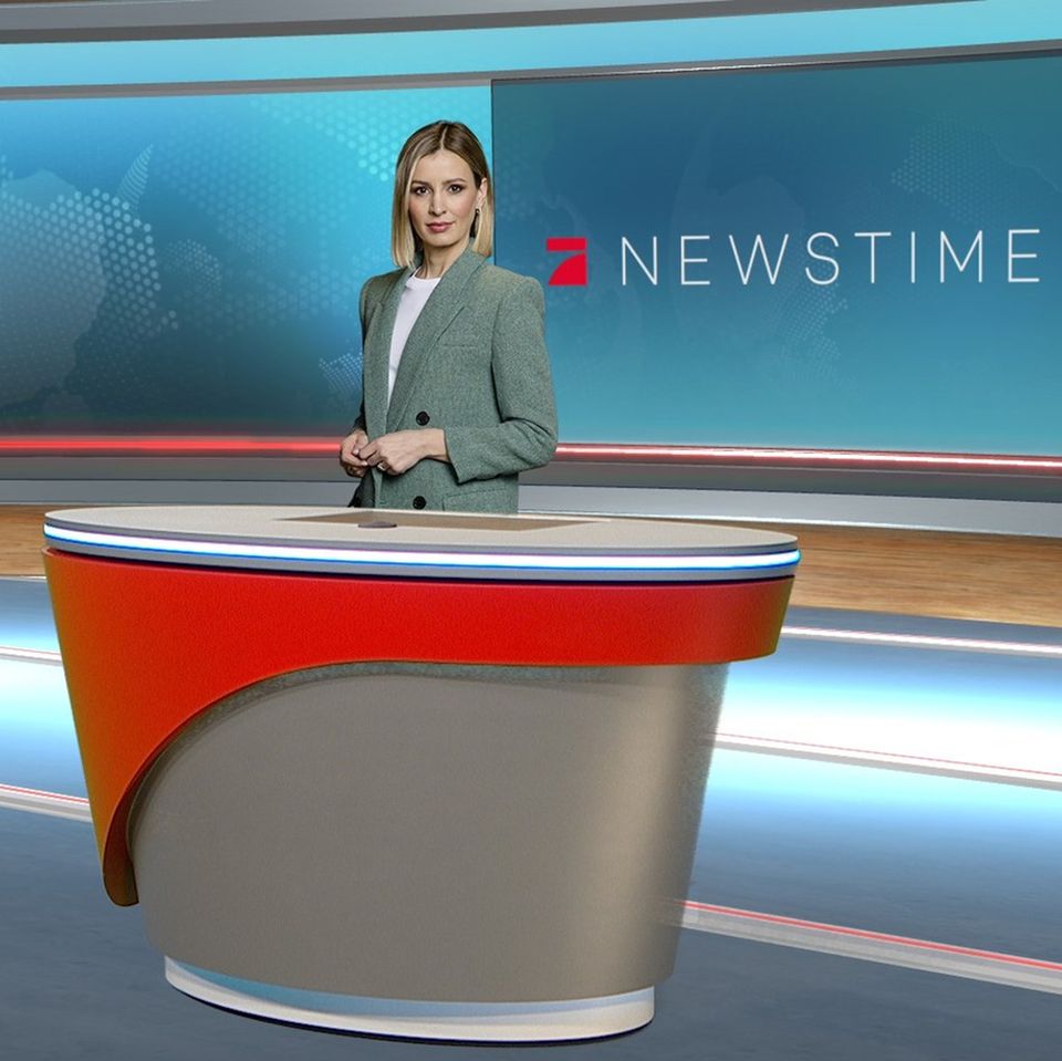 Karolin Kandler moderiert die "Newstime" von ProSieben.