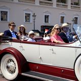 Beatrice Borromeo und Pierre Casiraghi hatten ebenfalls ihre Söhne Stefano und Francesco mit dabei.