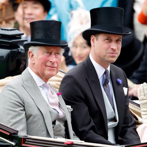König Charles und Prinz William