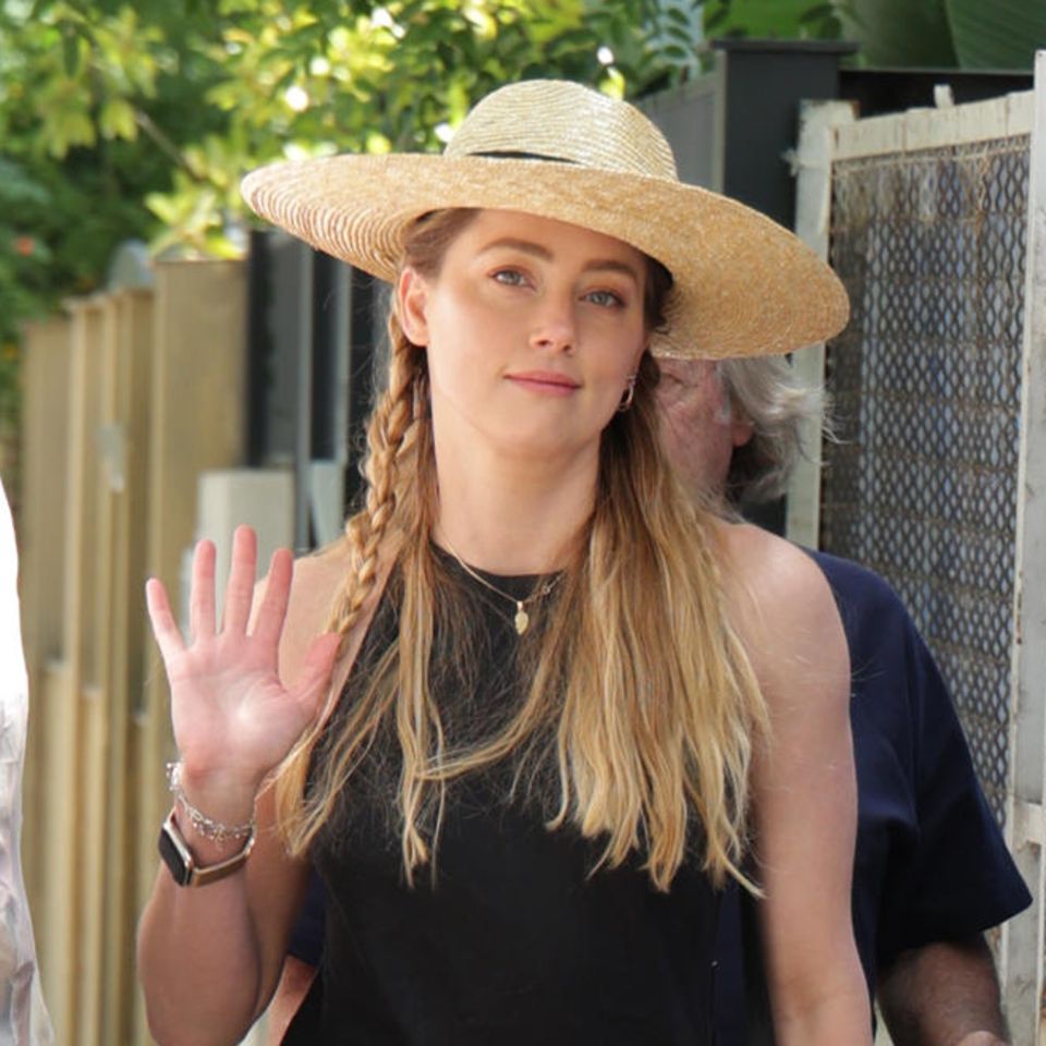 Amber Heard in ihrer Wahlheimat Madrid, Spanien