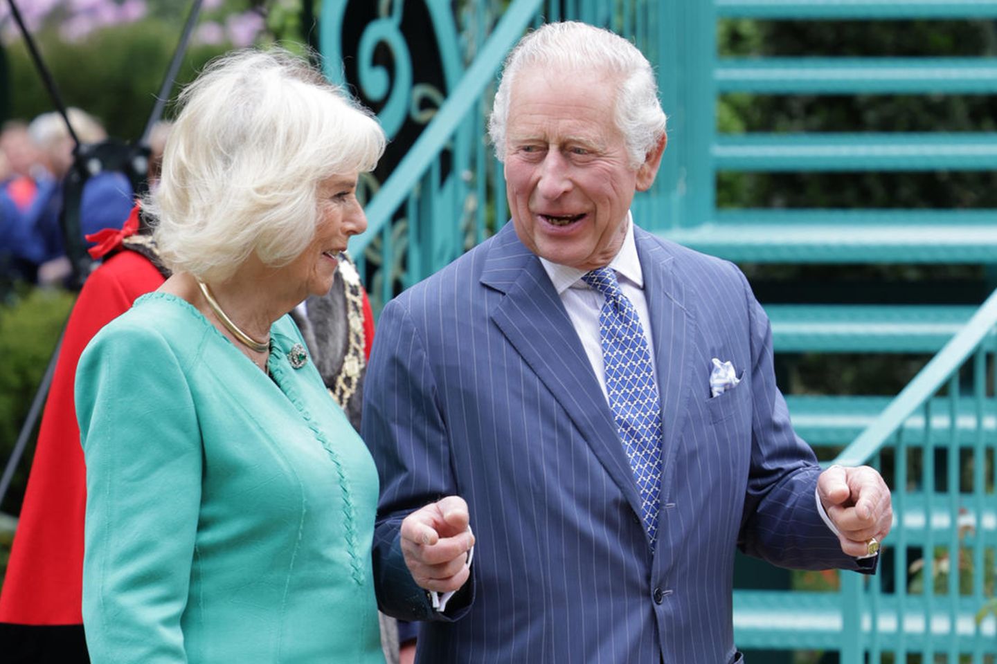 Königin Camilla und König Charles