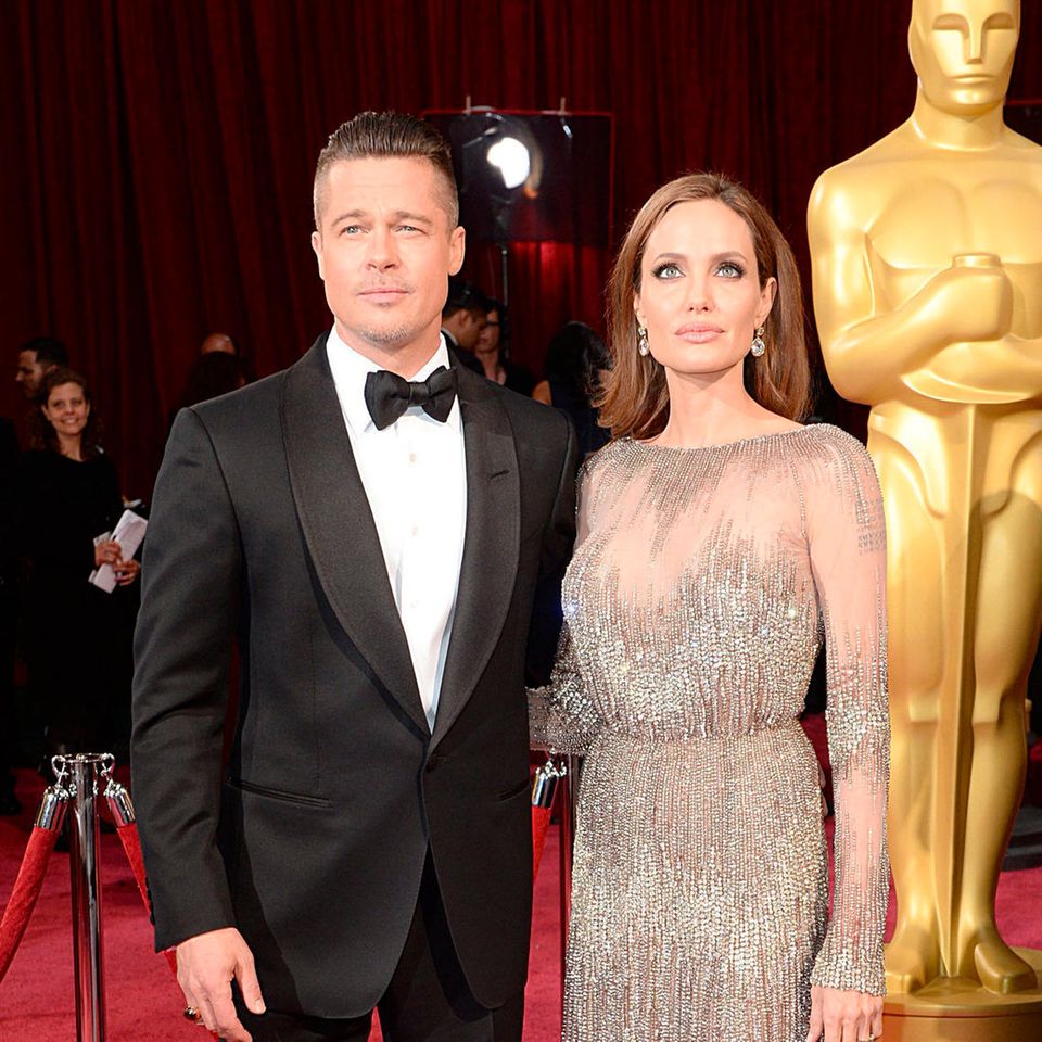 Brad Pitt und Angelina Jolie
