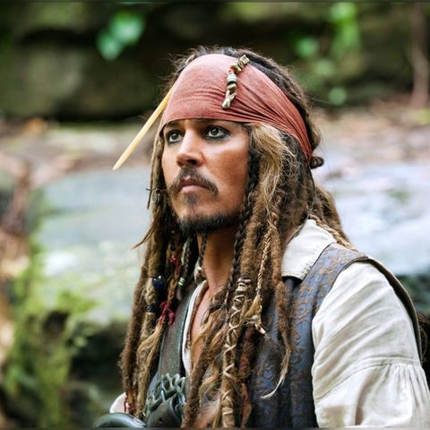 Johnny Depp als Jack Sparrow in "Pirates of the Caribbean - Fremde Gezeiten" (2011).