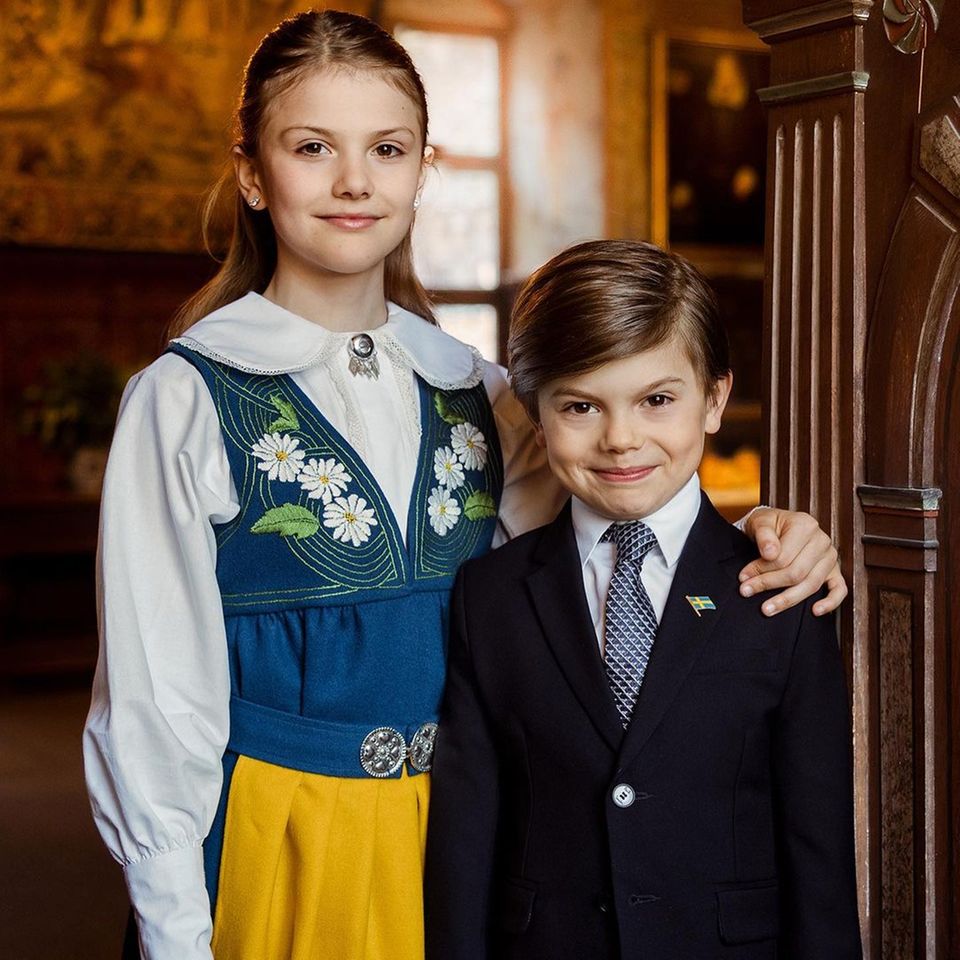 Prinzessin Estelle und Prinz Oscar