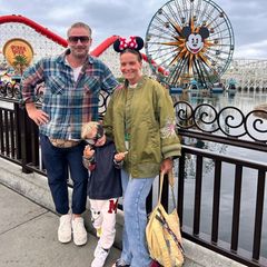 Disneyland: Sasha mit Familie